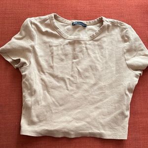 Beige Zara top